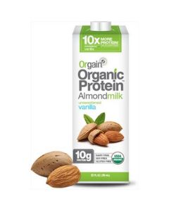 Organic Almond Milk Vanilla - Unsweetened 6 X  Tetrapack (946 ml)