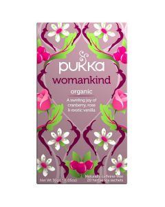 Womankind Cranberry, Rose & Exotic Vanilla Herbal Tea Sachets 80 X  Tea Bag 