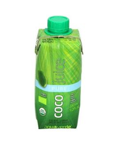 Organic Pure Coconut Water 100% 6 X  Tetrapack 