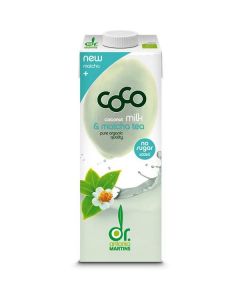 Green Coco Organic Coconut Milk & Matcha Tea 12 X  Tetrapack 