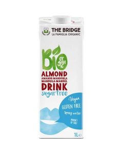 Organic Gluten Free Sugar Free Almond Drink 12 X  Tetrapack 