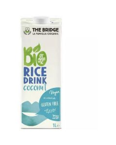 Organic Gluten Free Rice Drink with Coconut 12 X  Tetrapack 