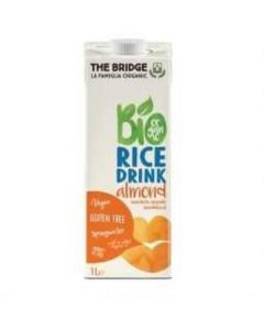 Organic Gluten Free Rice Drink with Almond 12 X  Tetrapack 