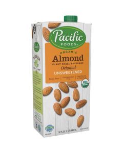 Organic Almond Unsweetene Drink Original 12 X  Tetrapack 