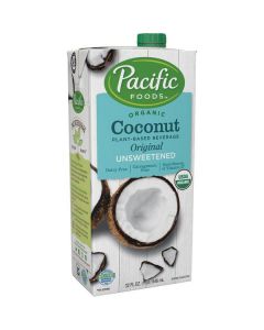 Organic Coconut Unsweetened Drink Original 12 X  Tetrapack 