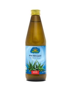 Organic Aloe Vera Juice 6 X  Glass Bottle 