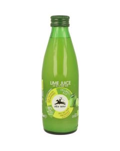 Organic Lime Juice 12 X  Glass Bottle 