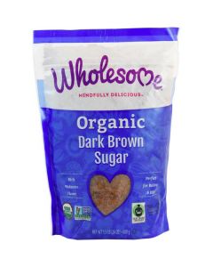 Organic Dark Brown Sugar 6 X  Pouch 