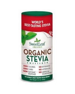 Stevia Organic Powder 12 X  Plastic Jar 