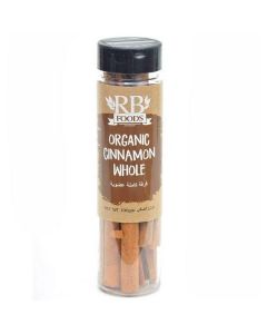 Organic Cinnamon Whole 20 X  Plastic Jar 