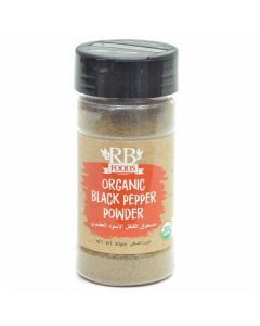 Organic Black Pepper Powder 12 X  Plastic Jar 