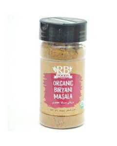 Organic Biryani Masala 12 X  Plastic Jar 