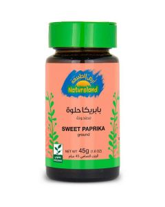 Organic Sweet Paprika - Ground 5 X  Plastic Jar 