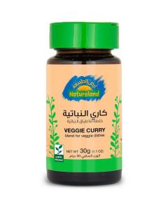 Organic Veggie Curry - Spice Blend 5 X  Plastic Jar 