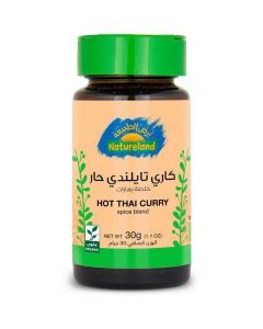 Organic Hot Thai Curry - Spice Blend 5 X  Plastic Jar 