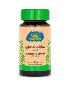 Organic Tandoori Spices With Saffron 5 X  Plastic Jar 