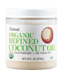 Organic Refined Coconut Oil 6 X  Plastic Jar 