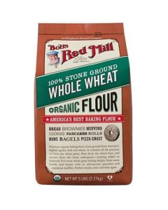 Organic Whole Wheat Flour 4 X  Pouch 