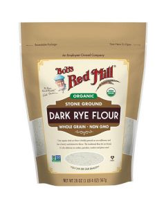 Organic Dark Rye Flour 4 X  Pouch 