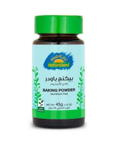 Organic Baking Powder 5 X  Plastic Jar 