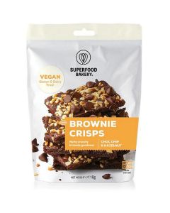 Vegan Gluten Free Brownie Crisps Choco Hazelnut   