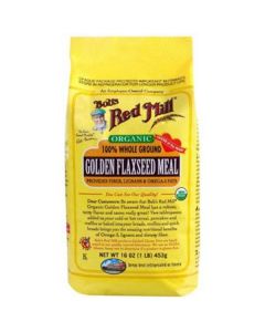 Gluten Free Organic Flaxseeds Meal Golden 4 X  Pouch 