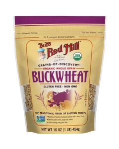 Organic Whole Grain Buckwheat Groats Raw 4 X  Pouch 