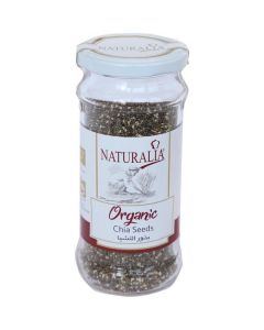 Organic Chia Seeds 12 X  Glass Jar 