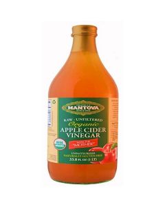 Organic Apple Cider Vinegar 6 X  Glass Bottle 