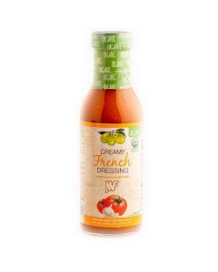 Organic Creamy French Dressing 12 X  Glass Bottle 