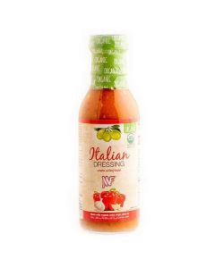 Organic Italian Dressing 12 X  Glass Bottle 