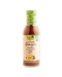 Organic Sesame Ginger Dressing 12 X  Glass Bottle 