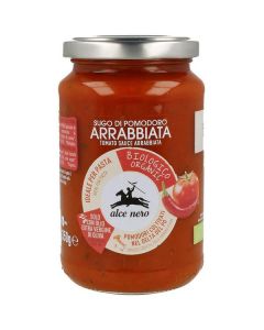 Organic Arrabbiata Tomato Sauce with Chili 12 X  Glass Jar 