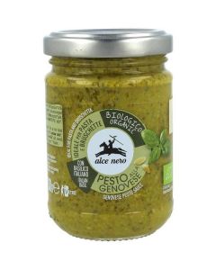 Organic Basil Pesto Sauce 6 X  Glass Jar 