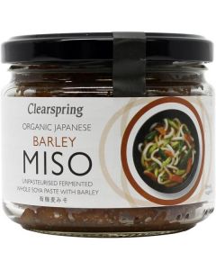 Organic Japanese Barley Miso 6 X  Glass Jar 