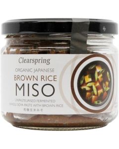 Organic Japanese Brown Rice Miso 6 X  Glass Jar 