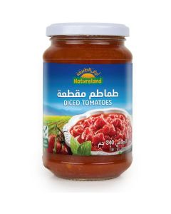 Organic Diced Tomatoes 6 X  Glass Jar 