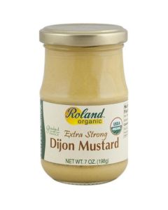 Organic Extra Strong Dijon Mustard 24 X  Glass Jar 