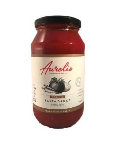 Organic Primavera Pasta Sauce 6 X  Glass Jar 