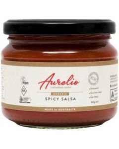 Organic Spicy Salsa 6 X  Glass Jar 