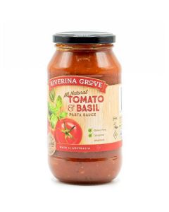 All Natural Tomato & Basil Pasta Sauce 6 X  Glass Jar 