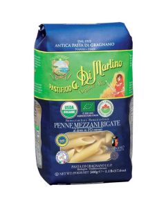 Organic Penne Mezzani Rigate Pasta 12 X  Pouch 