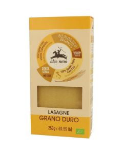 Organic Durum Semolina Wheat Lasagna Pasta 12 X  Piece 