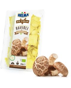 Bio Vegan Ravioli with Shiitake Mushrooms 6 X  Pouch 