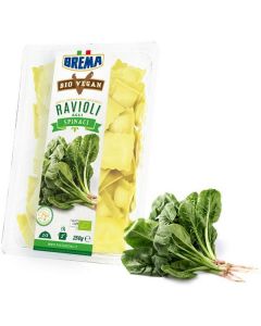 Bio Vegan Ravioli with Spinach Pasta 6 X  Pouch 