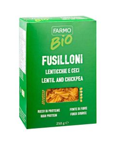 Bio GF Lentil & Chickpea Fusilli Pasta 12 X  Piece 