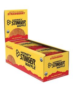 Organic Waffles with Strawberry Flavor 16 X  Pouch 