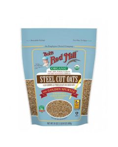 Organic Steel Cut Oats 4 X  Pouch 