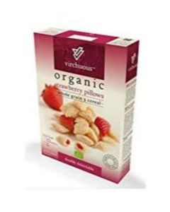 Organic Strawberry Pillows Whole Grain Cereal 8 X  Piece 