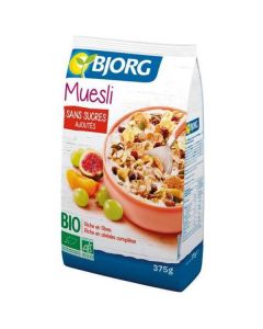 Organic No Added Sugar Muesli 12 X  Pouch 